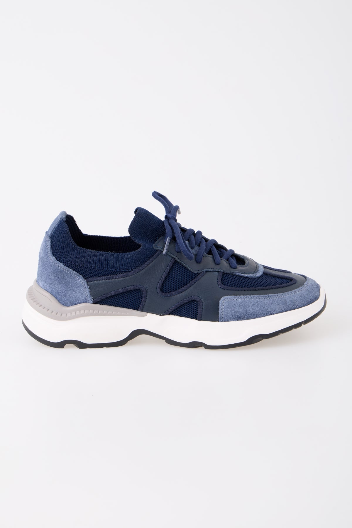 Alpi Sneaker Mavi-Lacivert Hakiki Deri