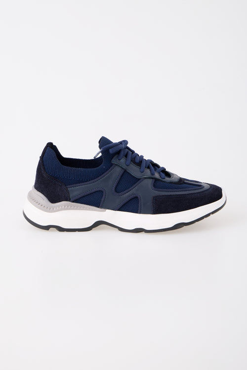 Alpi Sneaker Lacivert Hakiki Deri