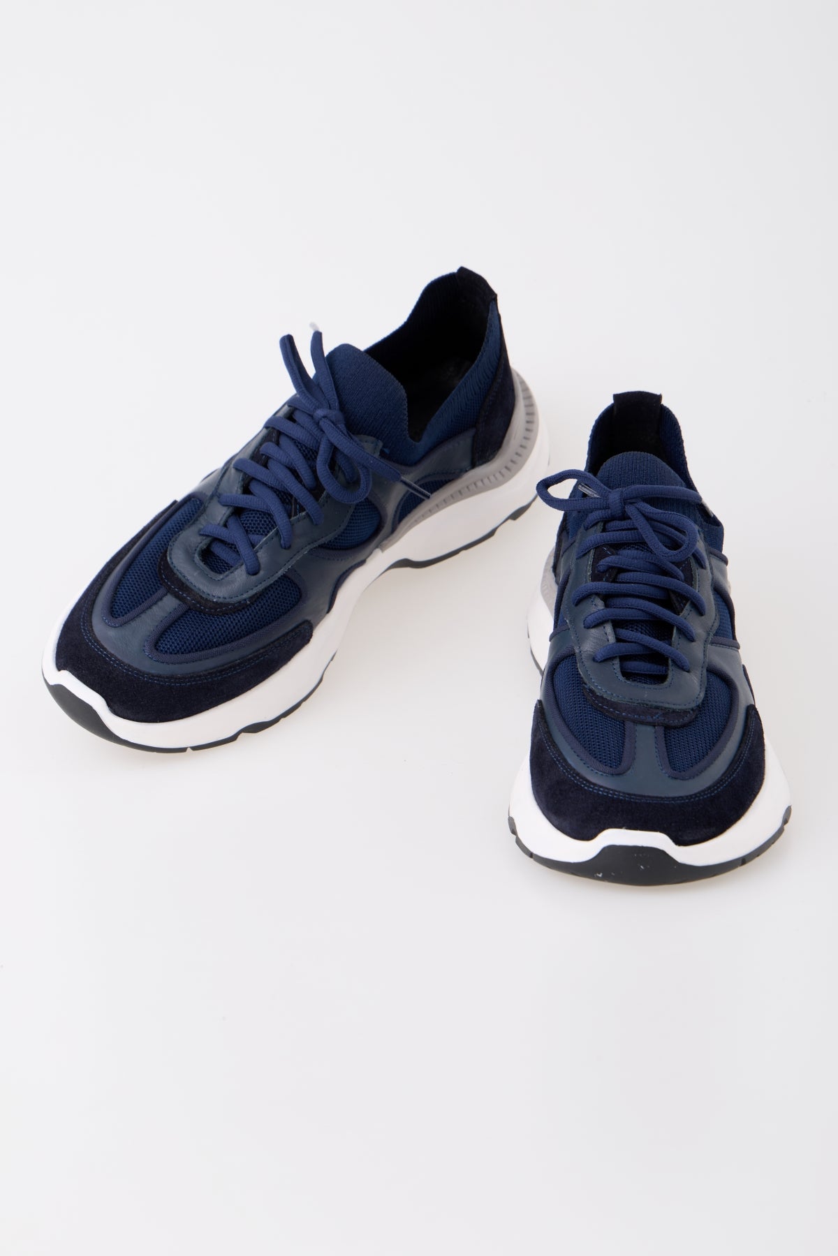 Alpi Sneaker Lacivert Hakiki Deri