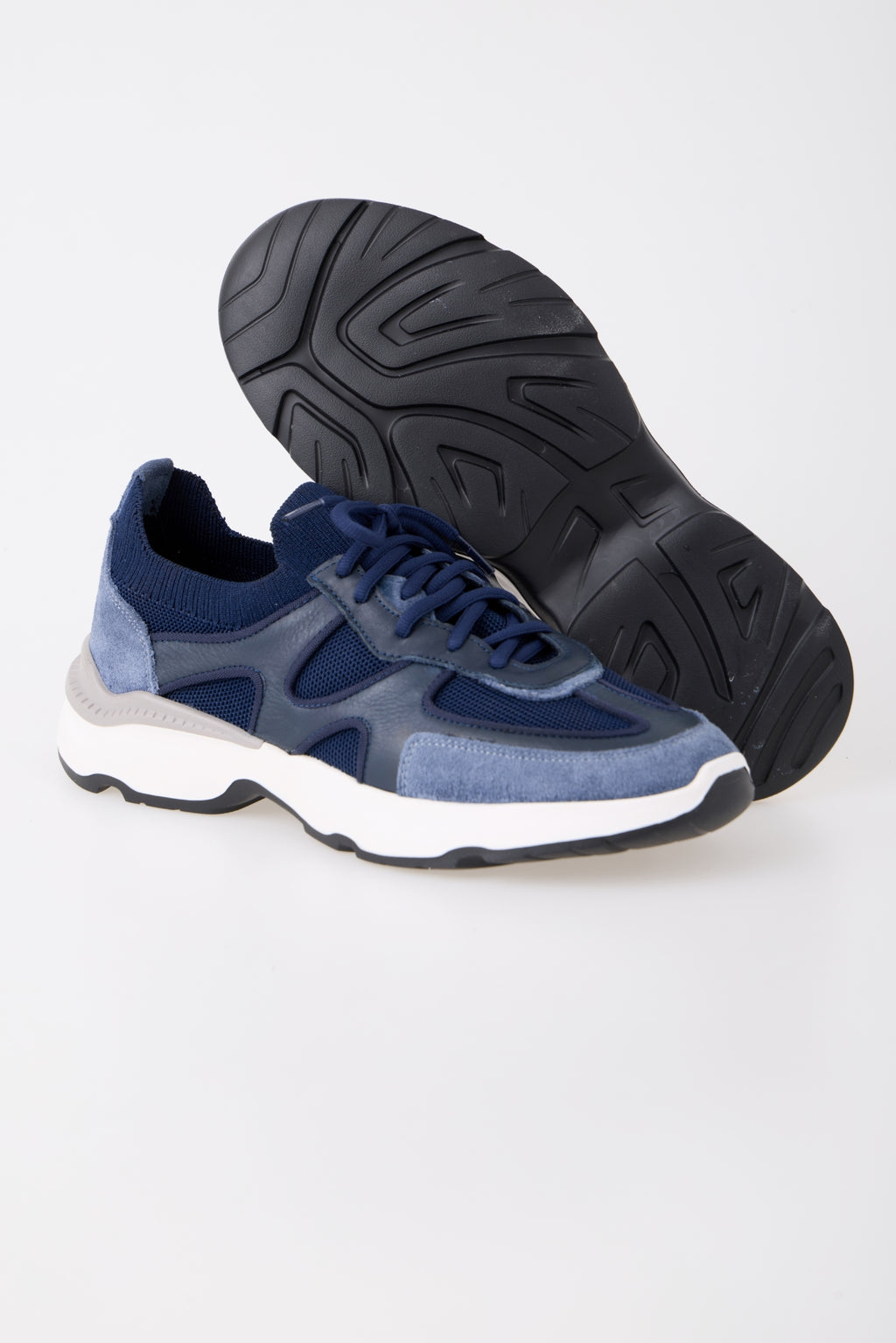 Alpi Sneaker Mavi-Lacivert Hakiki Deri