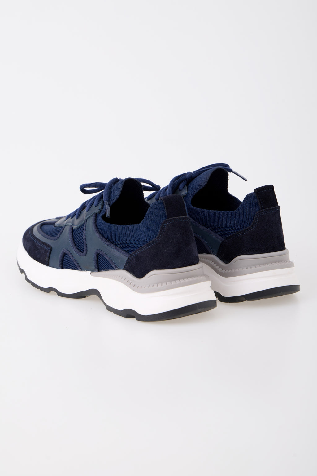 Alpi Sneaker Lacivert Hakiki Deri