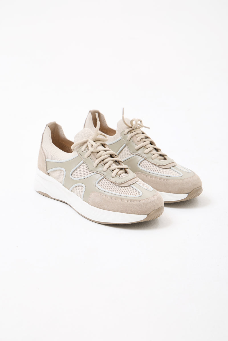 Alpi Sneaker Bej Hakiki Deri