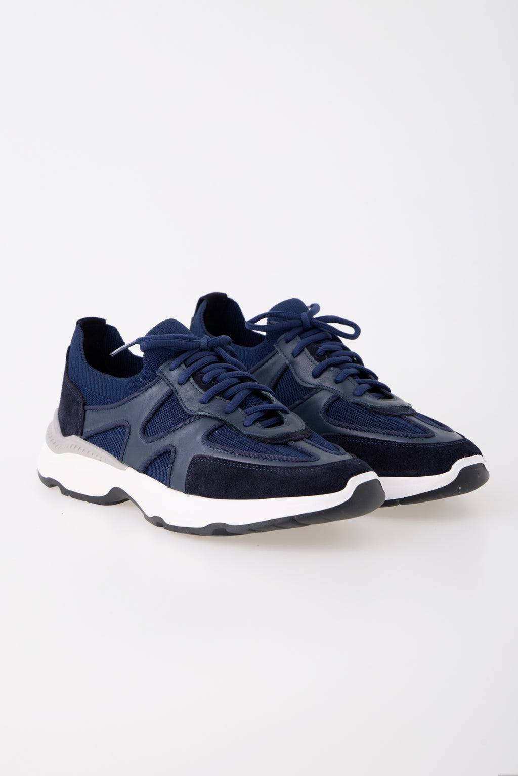 Alpi Sneaker Lacivert Hakiki Deri
